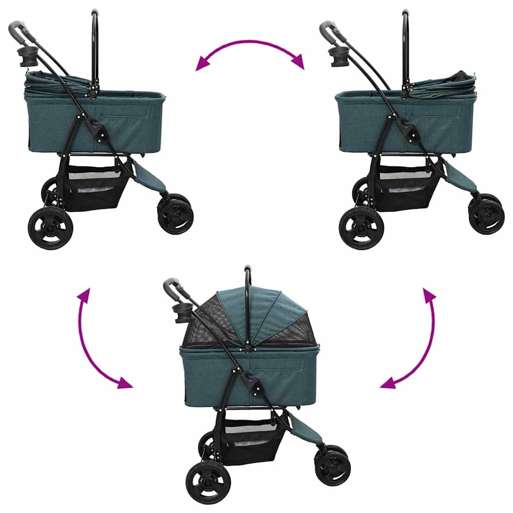 Käytävä Lemmikkiratkaisu Säädettävä Vihreä 78 X 54 X 101 Cm