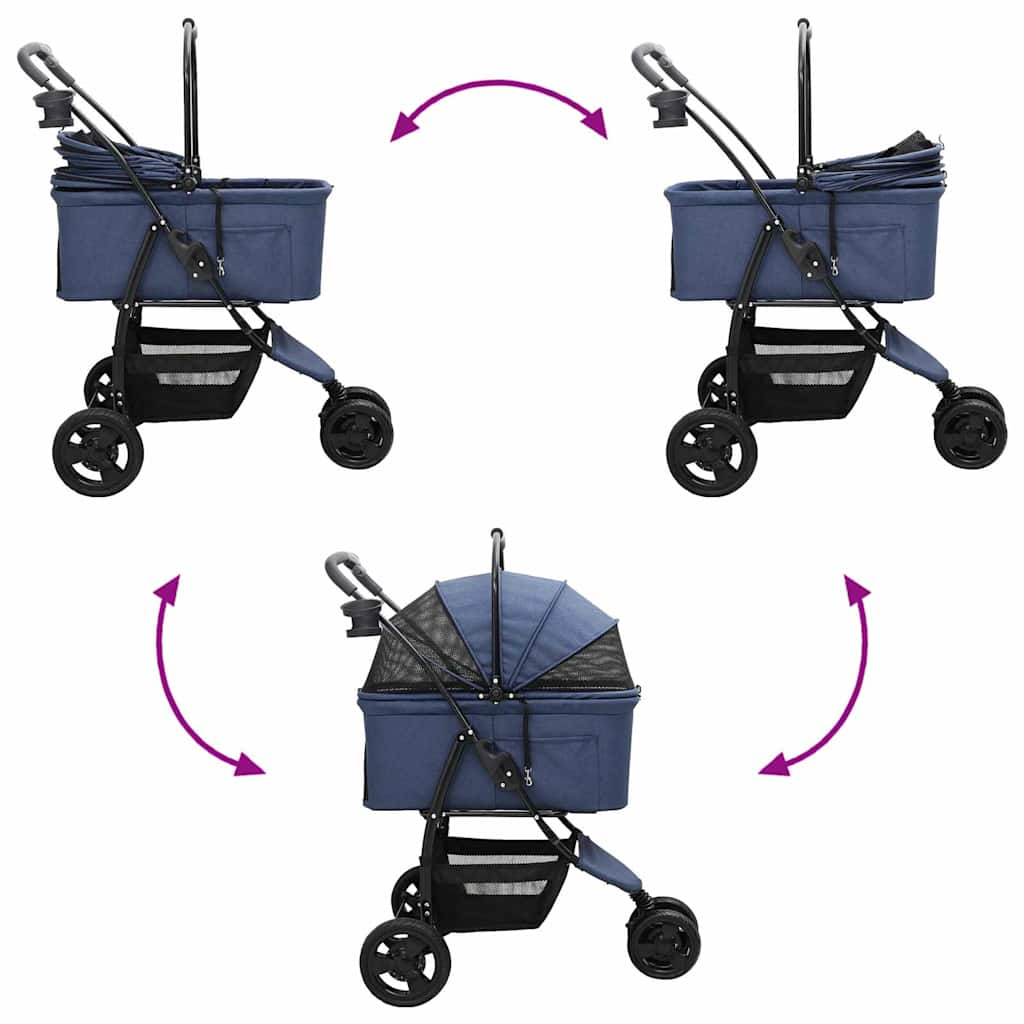 Käytävä Lemmikkiratkaisu Säädettävä Sininen 78 X 54 X 101 Cm