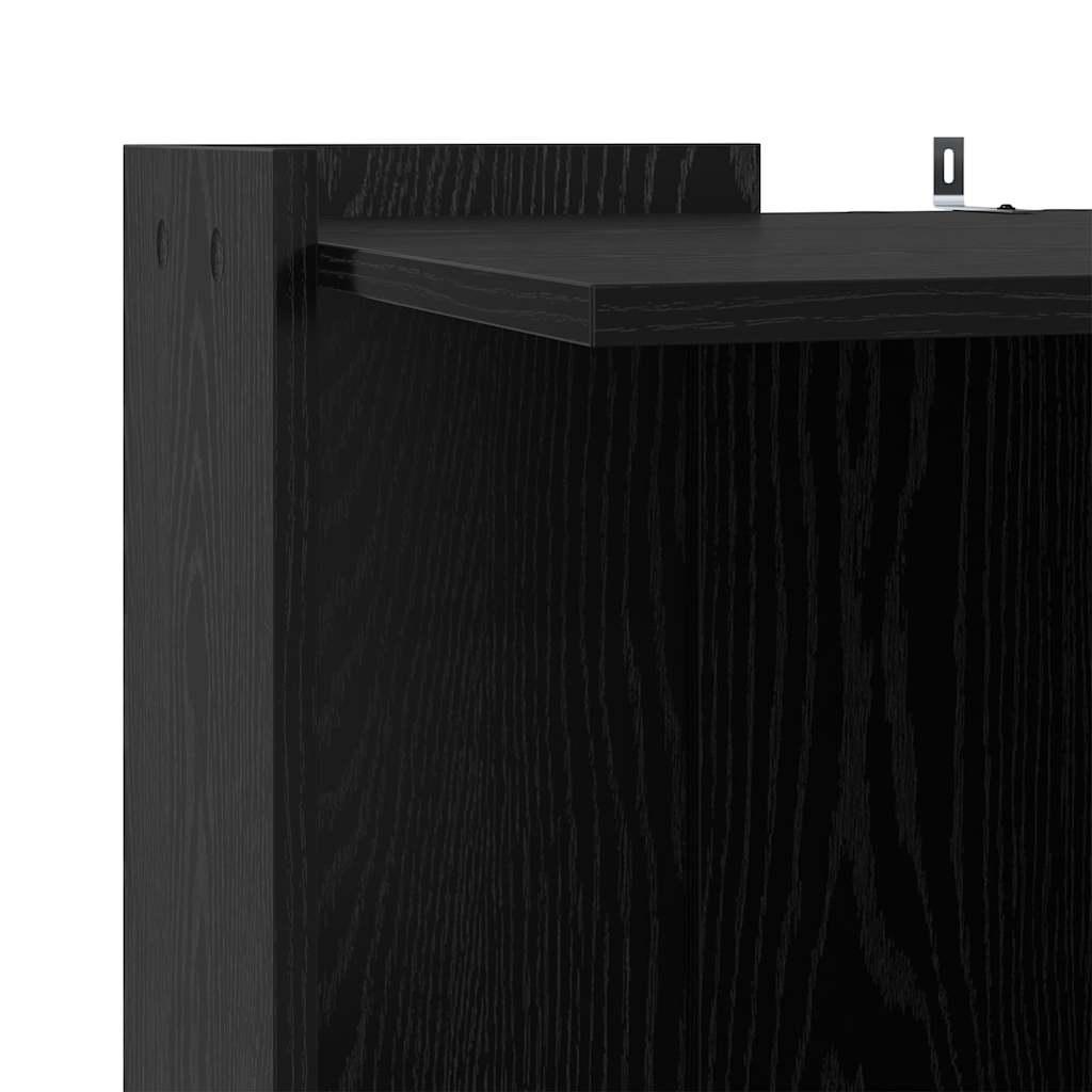 Kissan Hiekka-Aitaus Musta Tammi 53 X 53 X 51 Cm Tekninen Puu