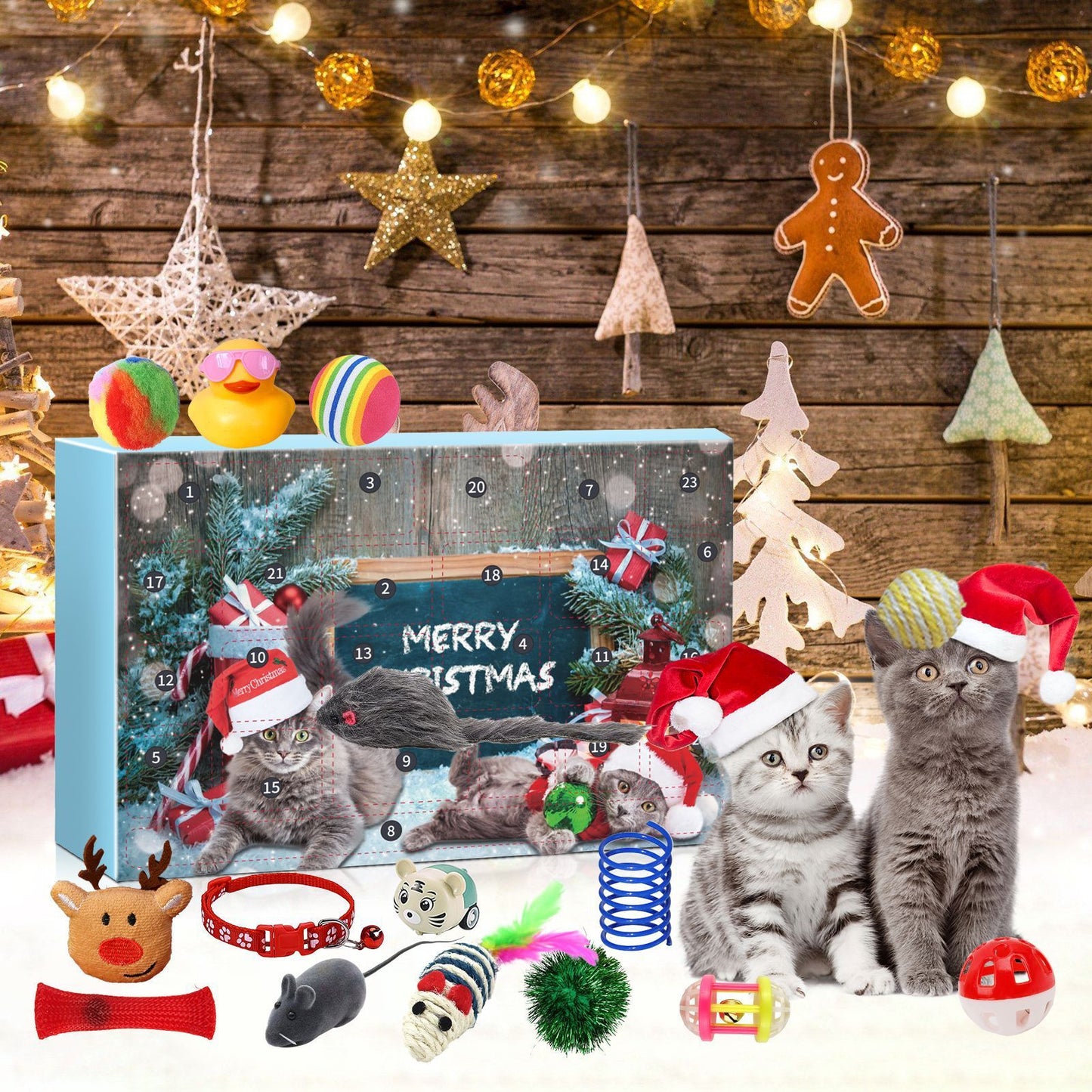 Cat Advent Calendar  Christmas Countdown