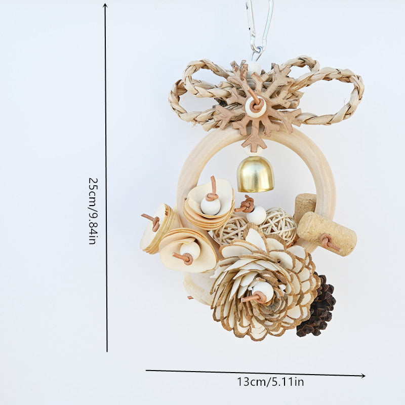 Papukaijan Jyrsimislelu Luonnonpuusta